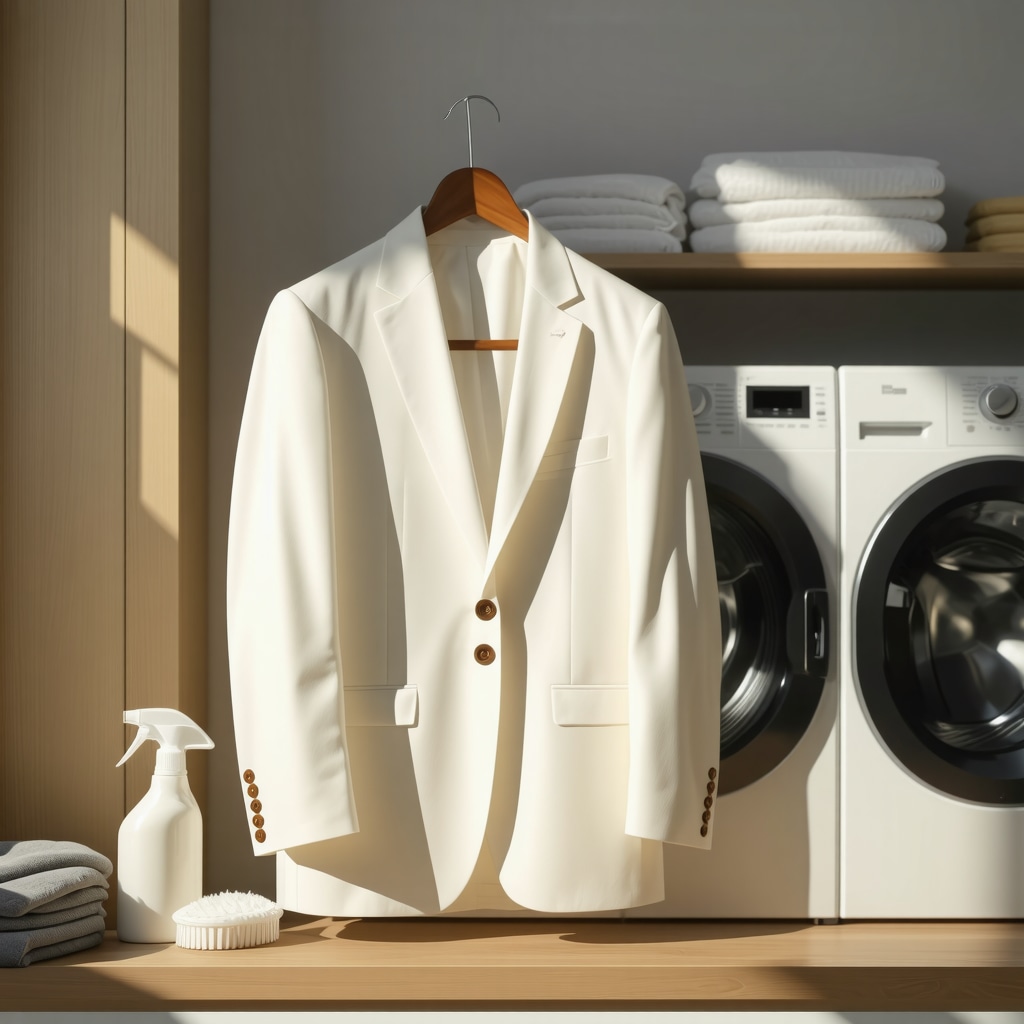 How to Maintain White Suits Between Professional Cleanings