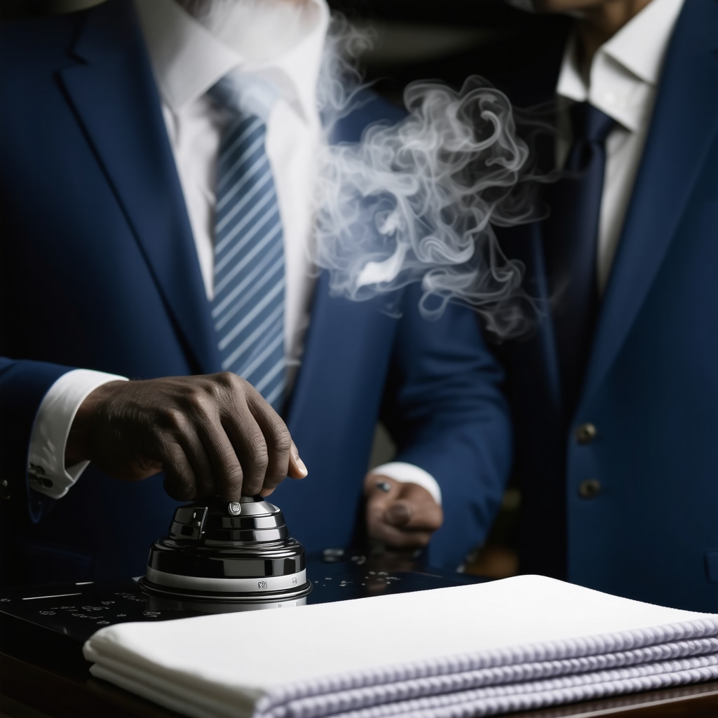 Temple Terrace Wrinkle-Free Suit Pressing: Step-by-Step Guide