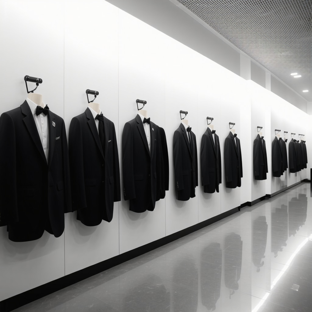 Advanced suit cleaning technologies showcasing AI and sustainable methods in a Tampa dry cleaning facility