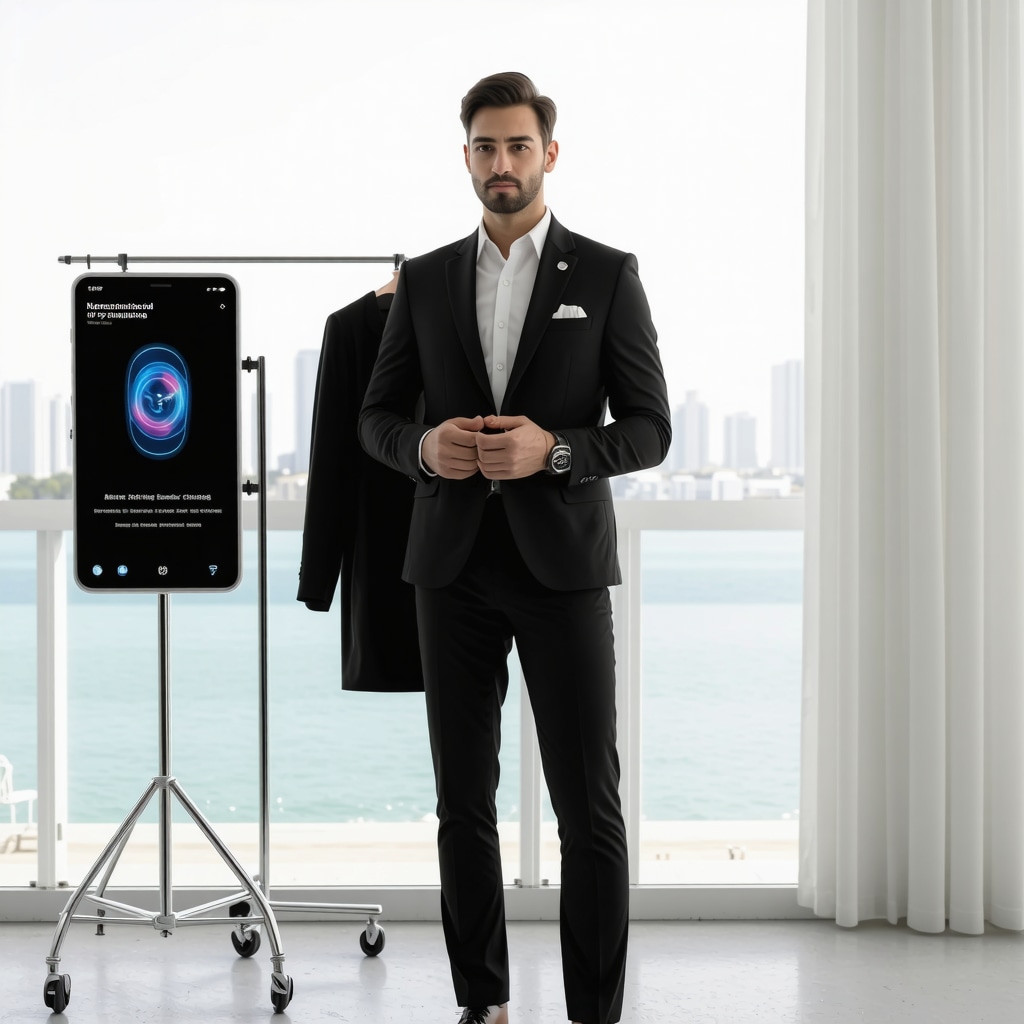 Nanotechnology application and AI diagnostics for mobile suit dry cleaning in Tampa Bay