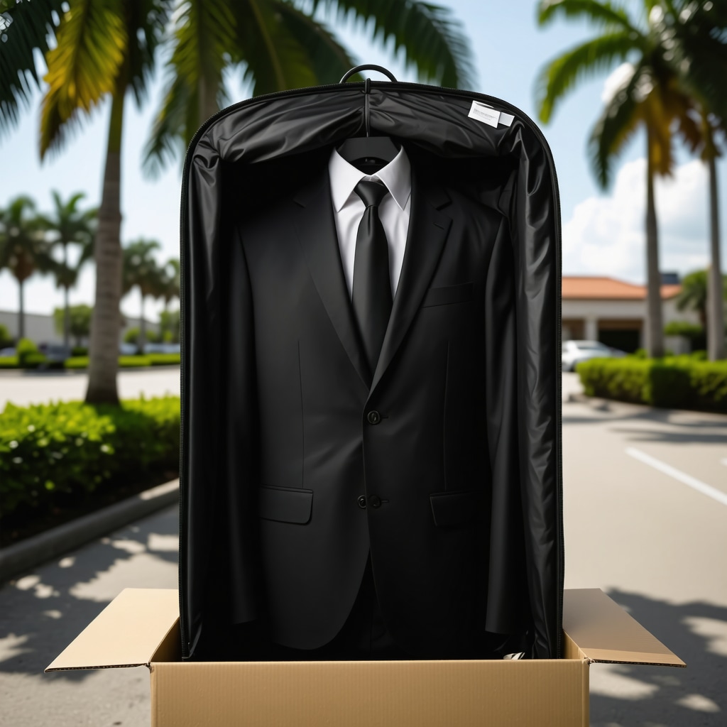 Garment Bag Included Suit Delivery: Protect Your Suit Tampa FL