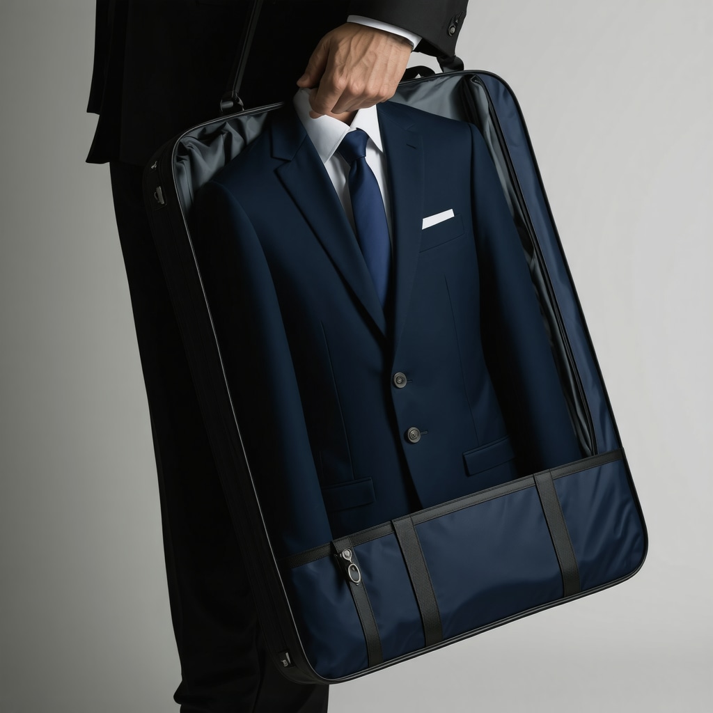 Garment Bag Included Suit Delivery: Protect Your Suit in Transit