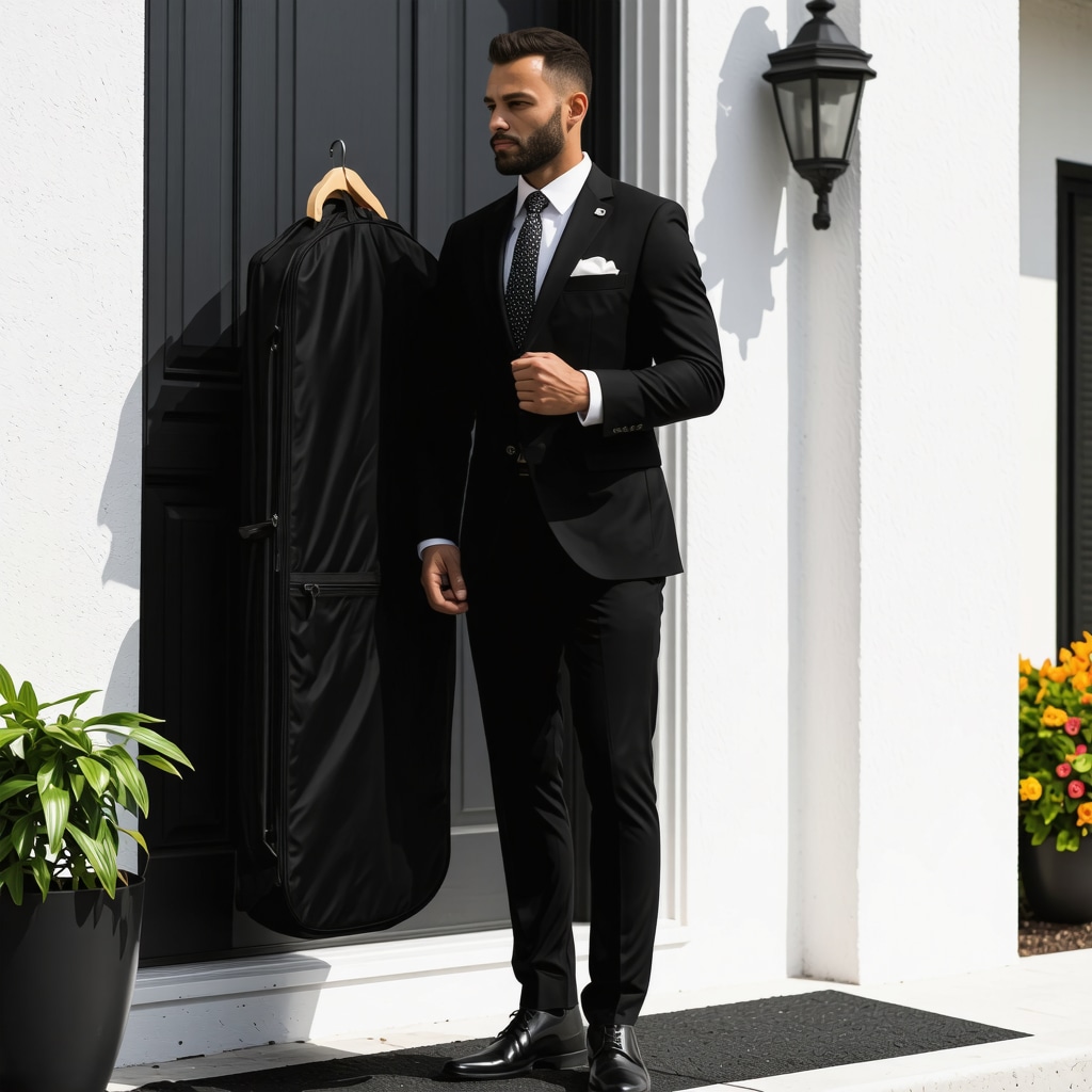 Garment Bag Included Suit Delivery: Tampa Bay’s Best Convenience