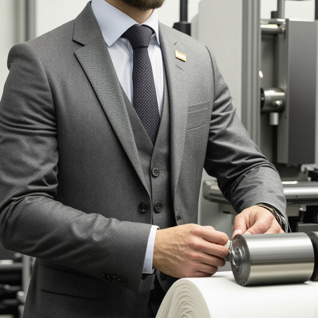 Expert pressing of a bespoke wool suit using humidity-controlled technology in Tampa Bay