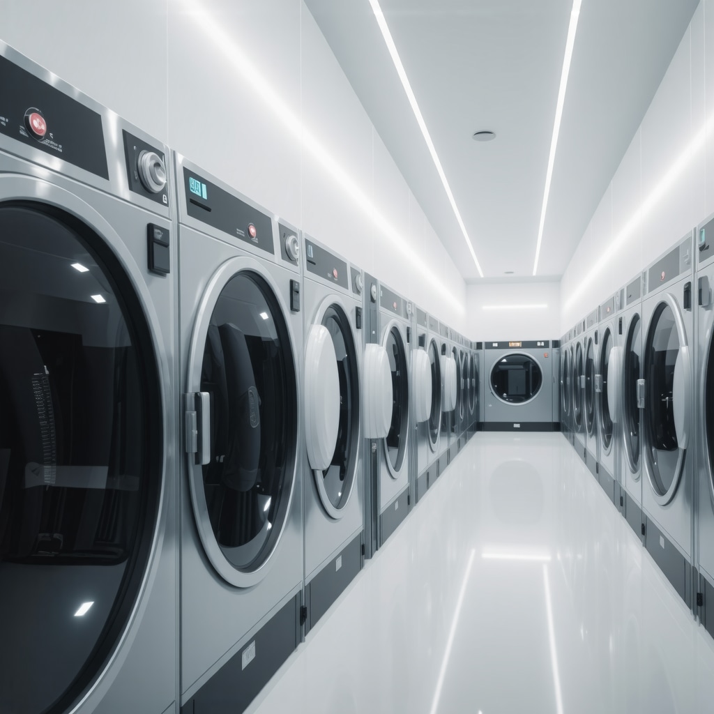 Smart dry cleaning facility using IoT and AI for green solvent suit cleaning