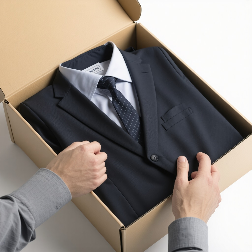 Pressed and Folded Suit Return: Step-by-Step Delivery Guide