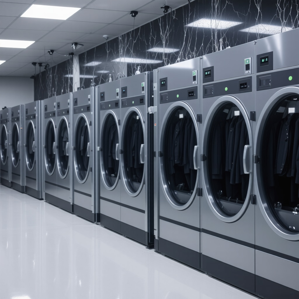 Advanced eco-friendly suit cleaning with smart sensors and biodegradable solvents in Tampa Bay