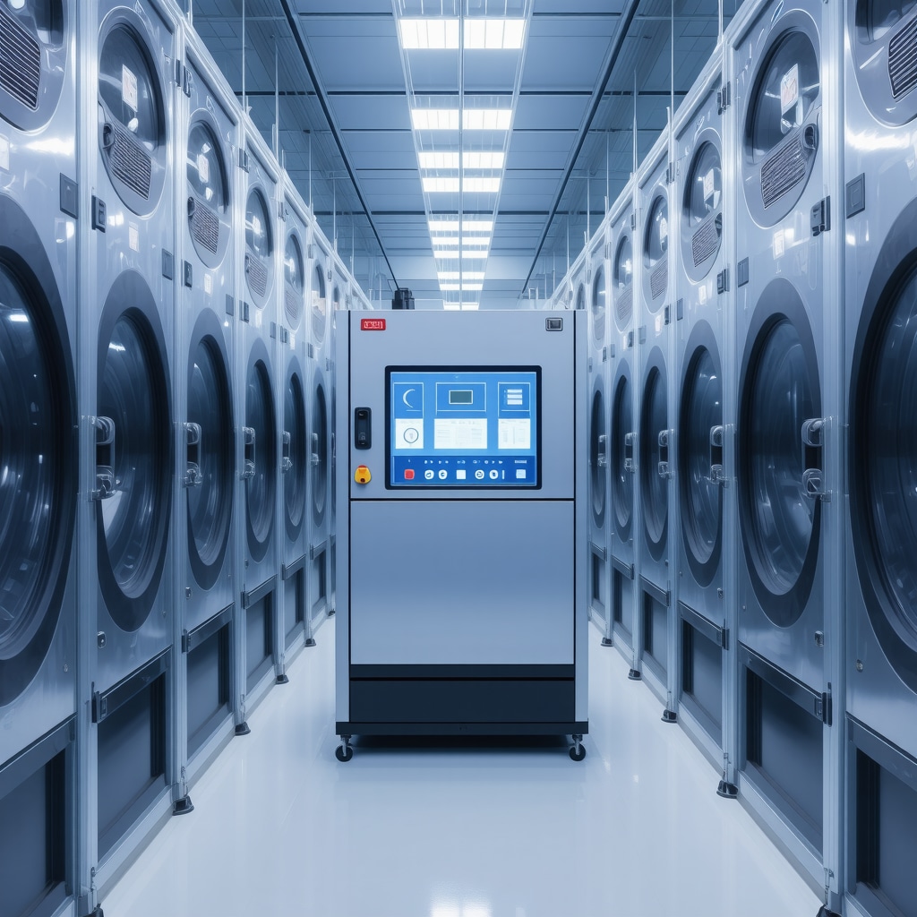 Ultrasonic suit cleaning machine in eco-friendly dry cleaning service