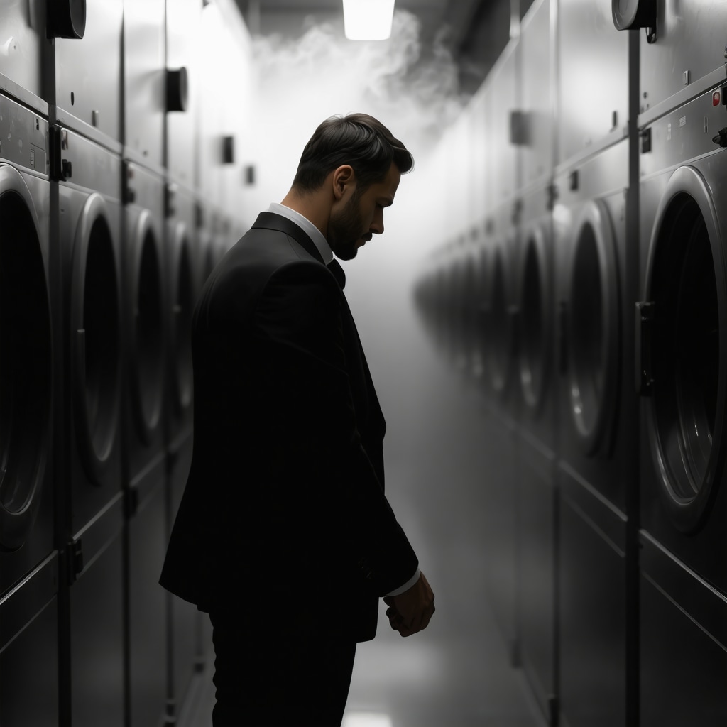 Professional suit care with steaming and pressing tools in Tampa Bay