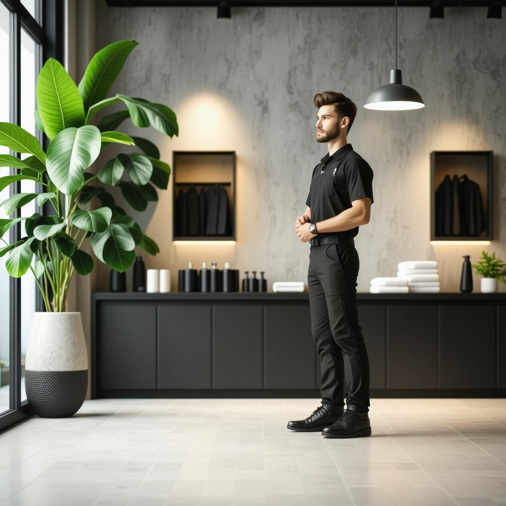 A professional suit being cleaned with eco-friendly methods in Tampa