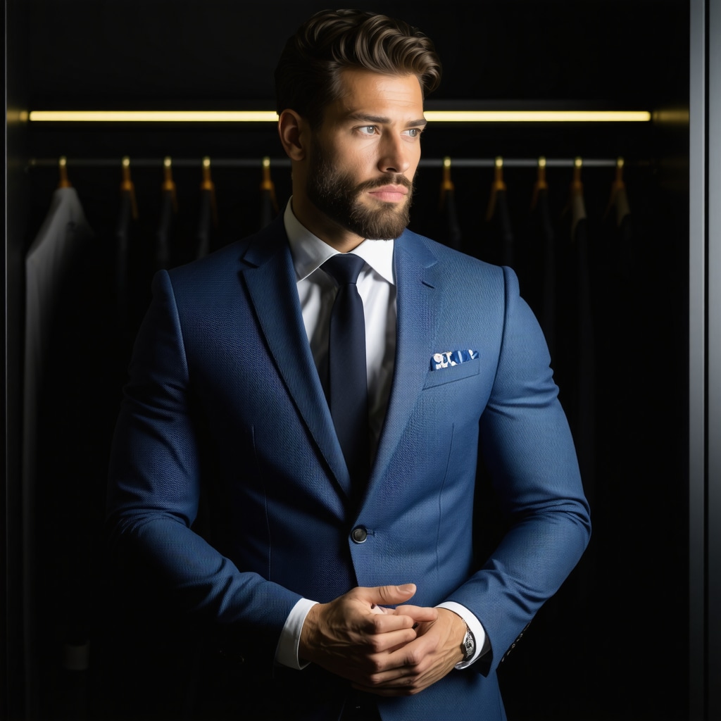 Suit being steamed to remove wrinkles and odors in a professional setting