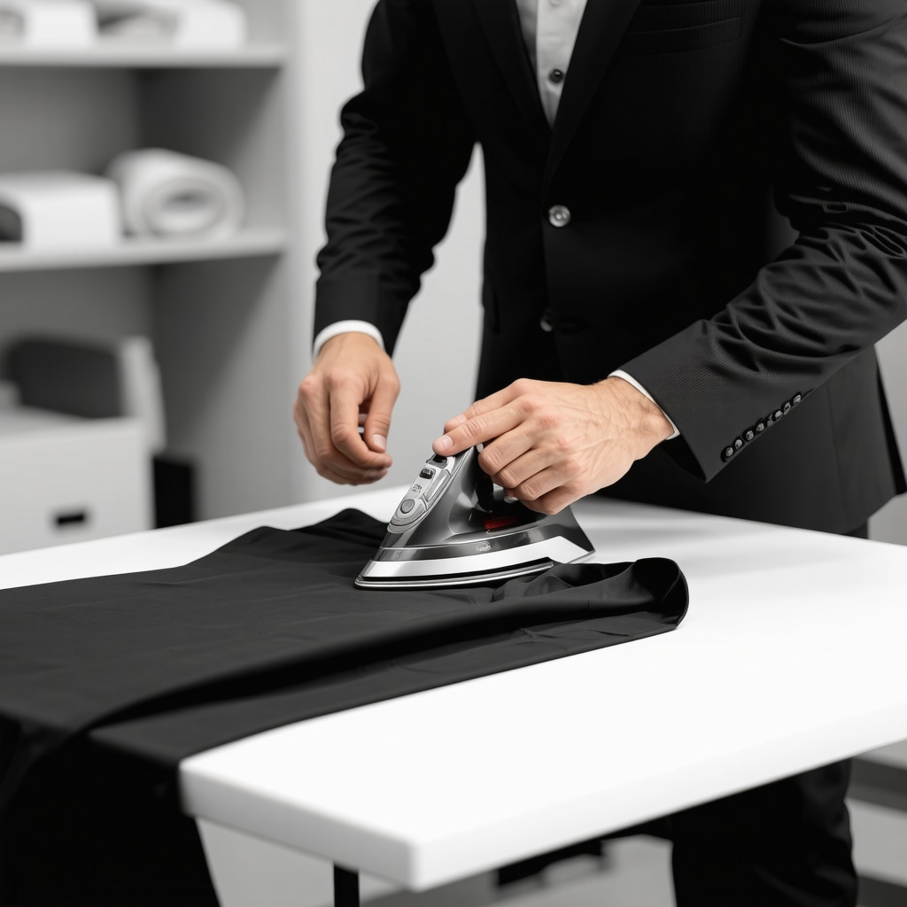 Suit Pressing Before Special Occasion: Wrinkle-Free Results