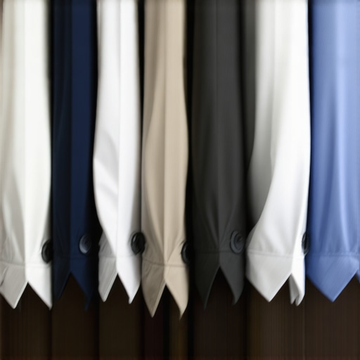 Modern climate-controlled wardrobe with suits stored properly for humidity resistance