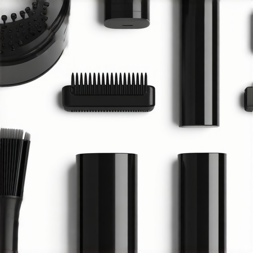 Professional suit steamers and pressing tools in a closet for wrinkle-free suits