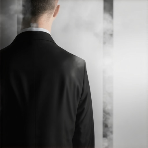 Professional suit cleaner steaming wool suit in Tampa Bay