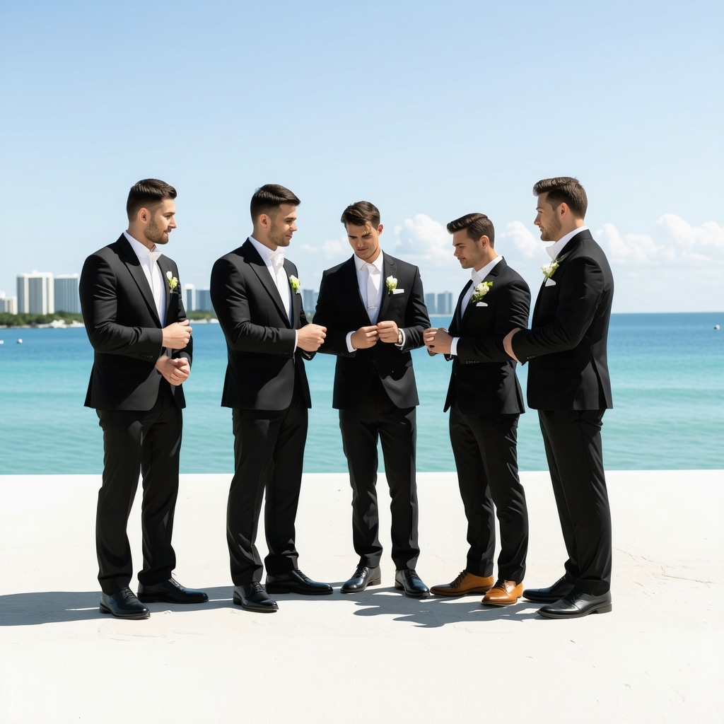Groomsmen Sets Suit Cleaning in Tampa Bay | Perfect Your Wedding Party Look