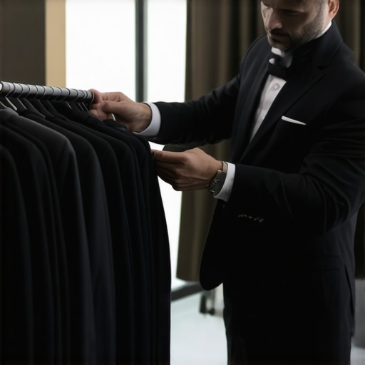 Expert Suit Cleaning with Eco-Friendly Methods Suit cleaner using eco-friendly solvent on delicate fabric in professional setting